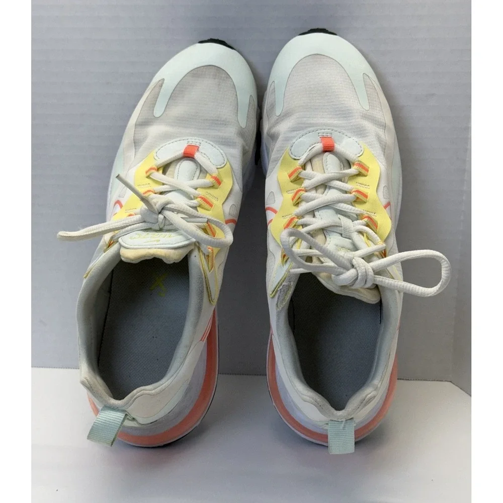 Nike Air Max 270 React 'Pale Ivory' CV8818-102‎ Women's Sz 10 Shoes